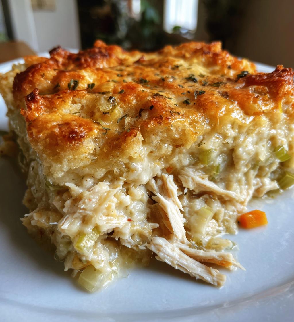 Dollys Chicken And Stuffing Casserole