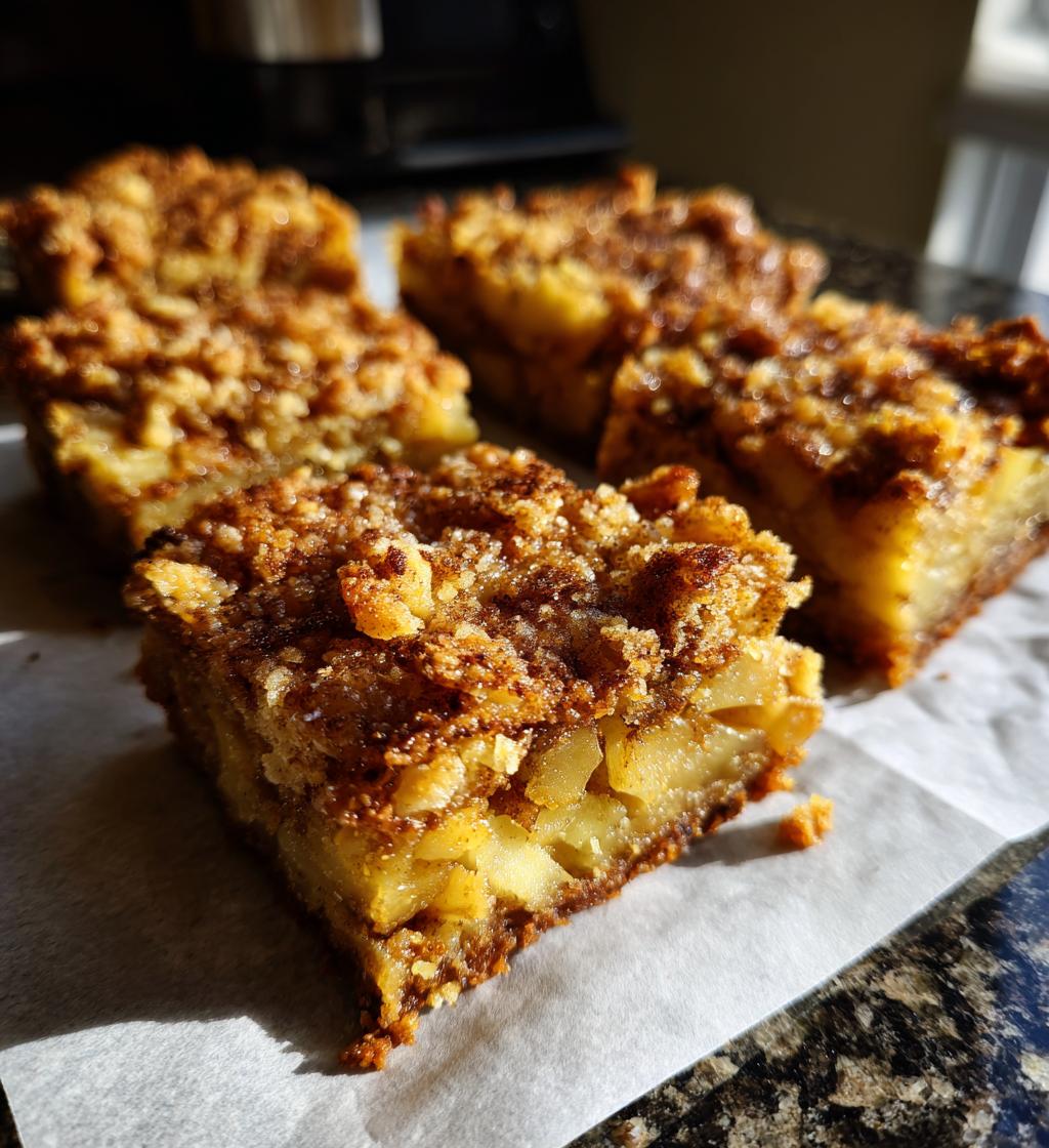 Easy Apple Bars - detail 1