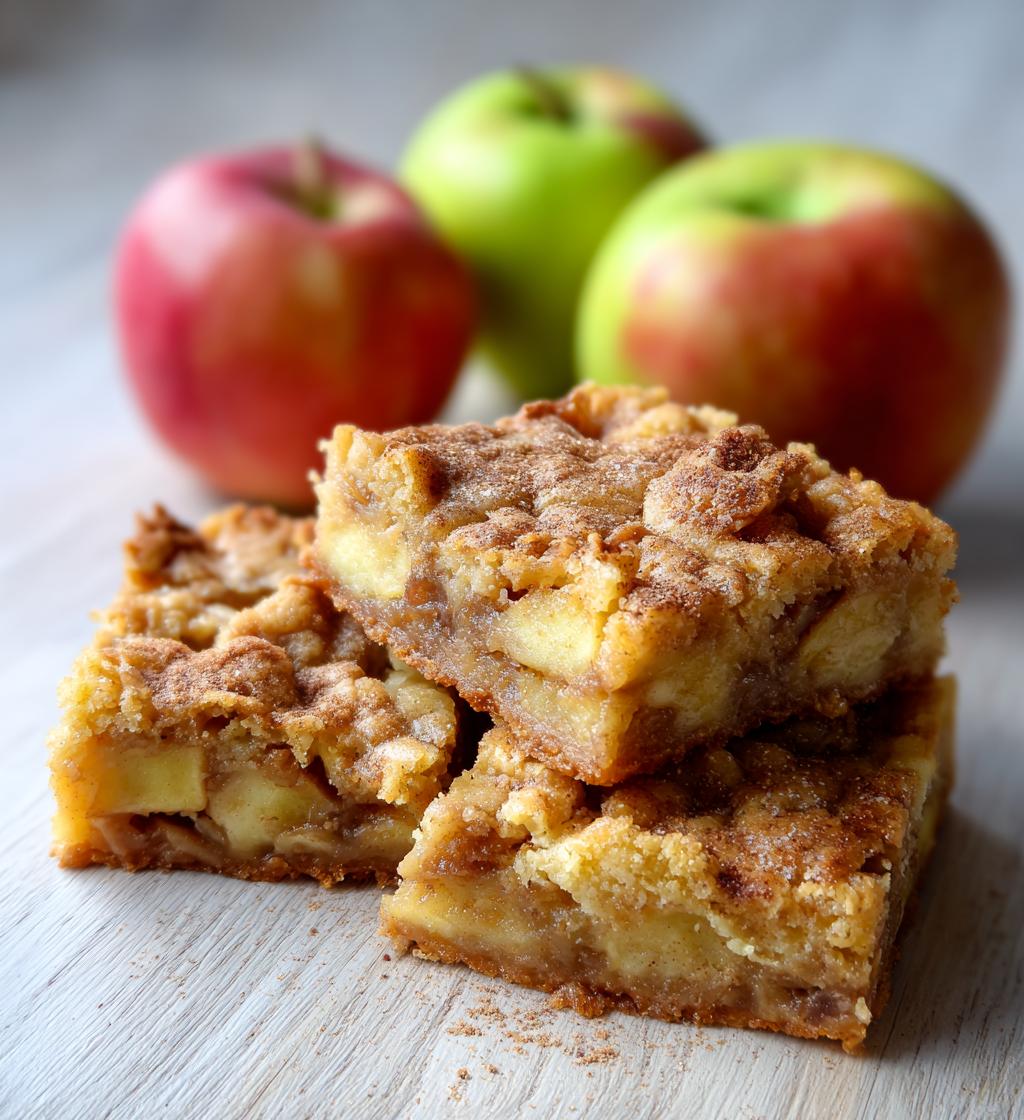 Easy Apple Bars
