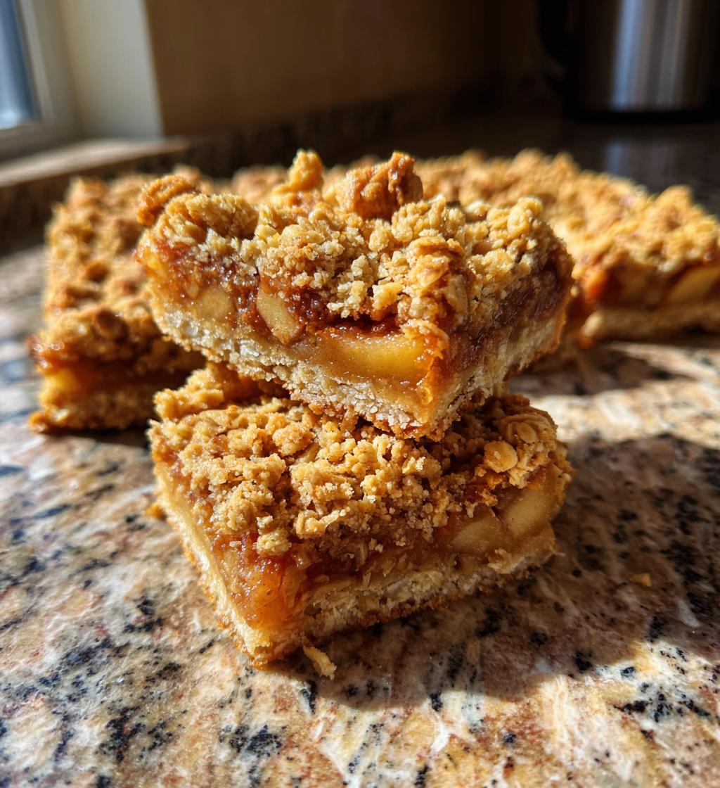 Easy Apple Crisp Bars - detail 1