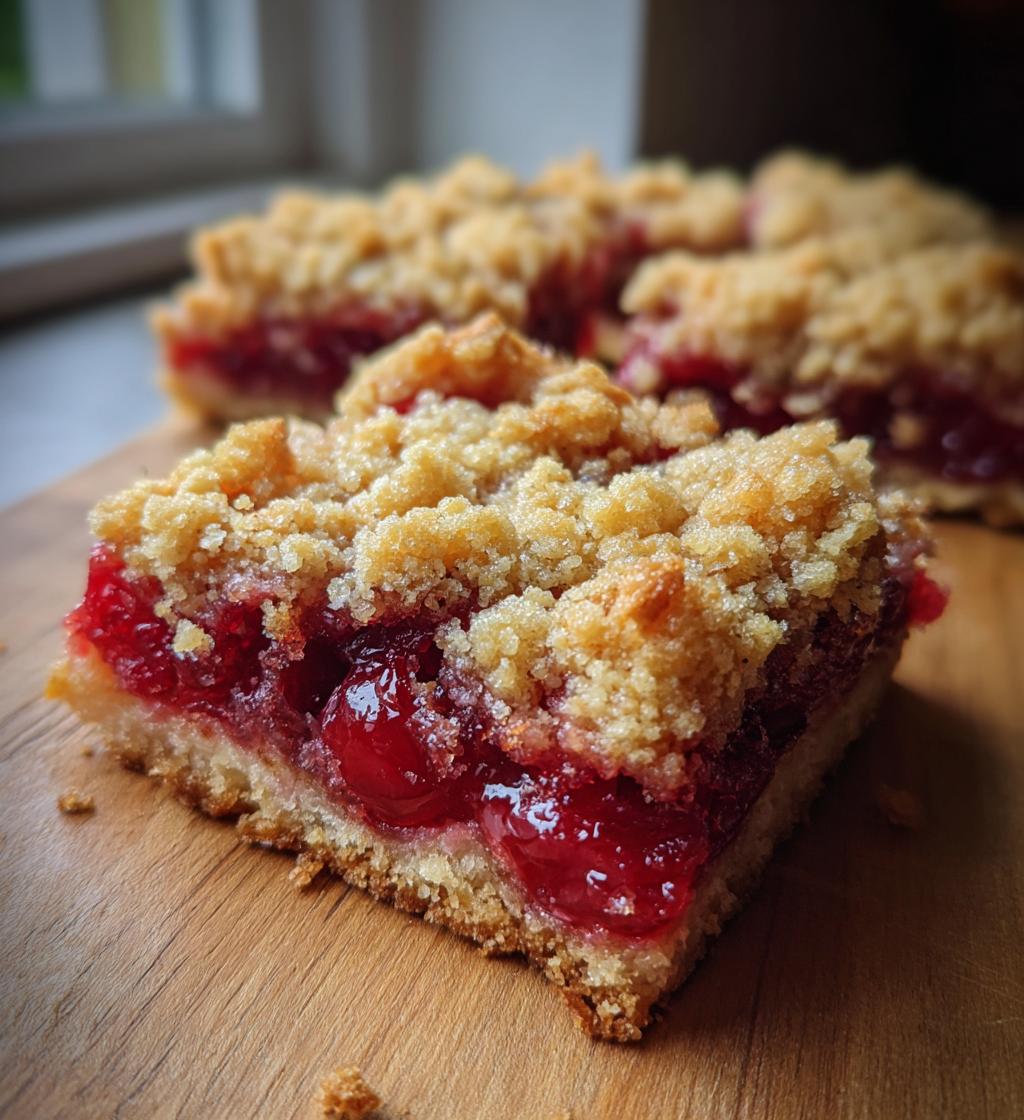 Easy Cherry Pie Bars - detail 1