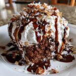 Easy German Chocolate Poke Cake