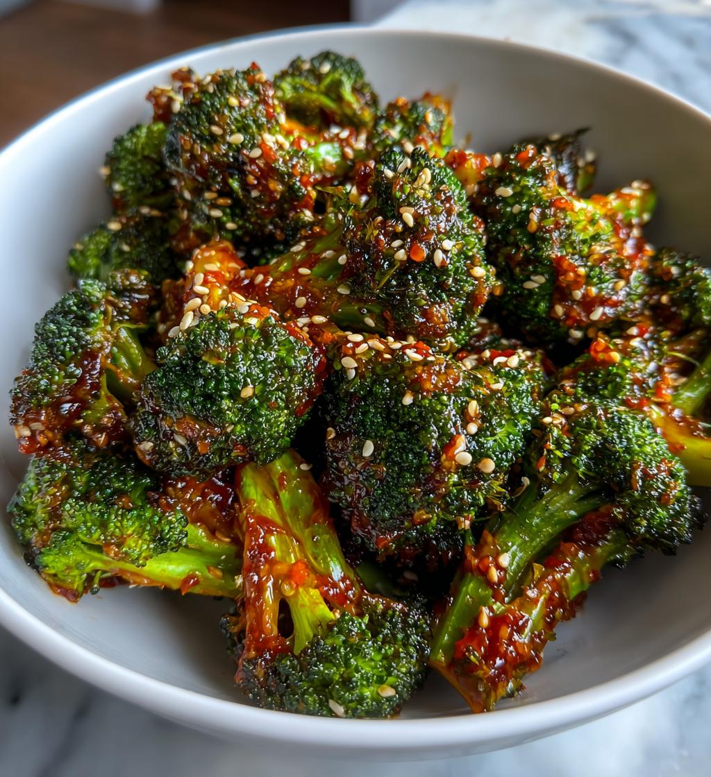 Easy Gochujang Broccoli