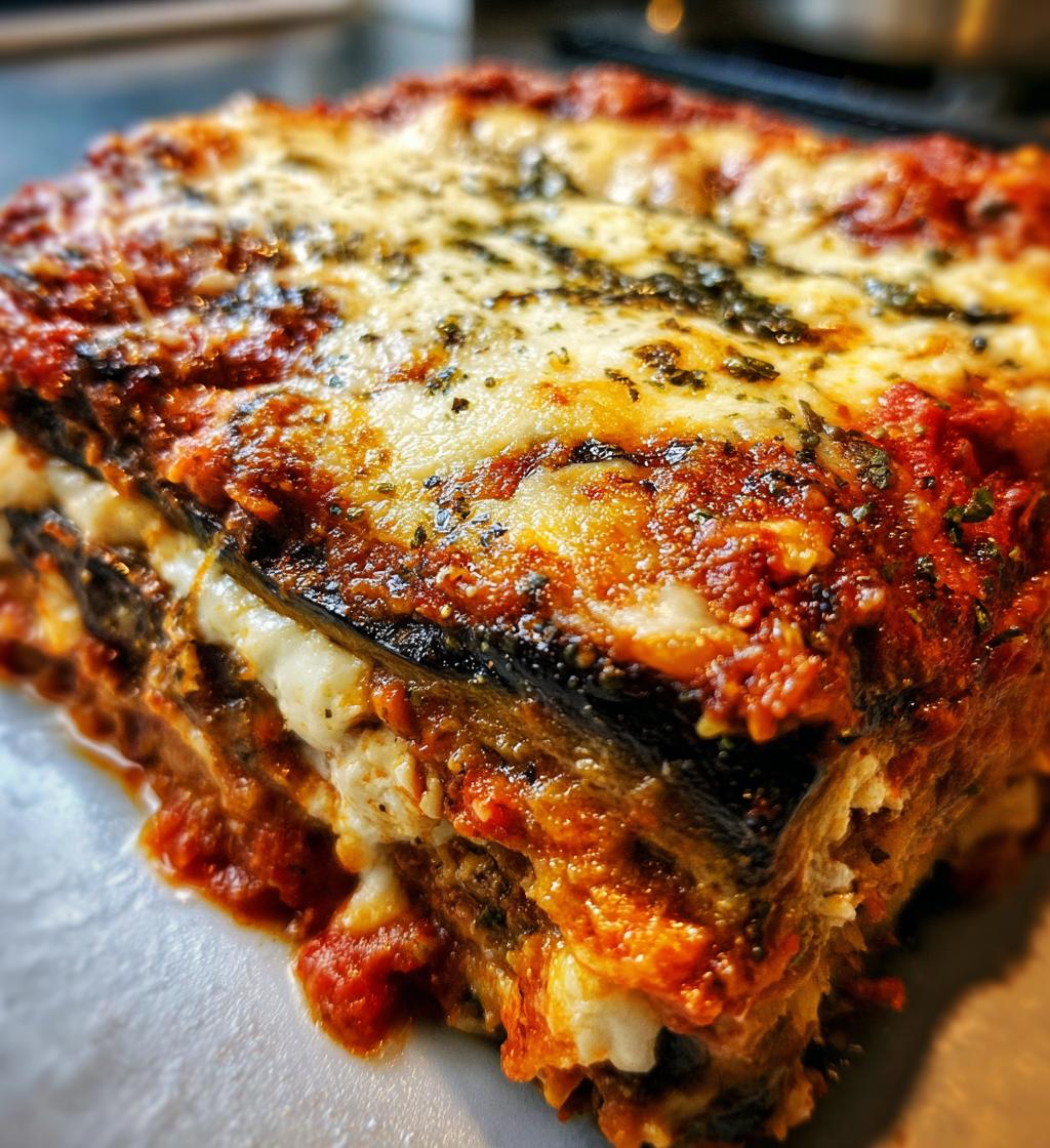 Eggplant Lasagna - detail 1