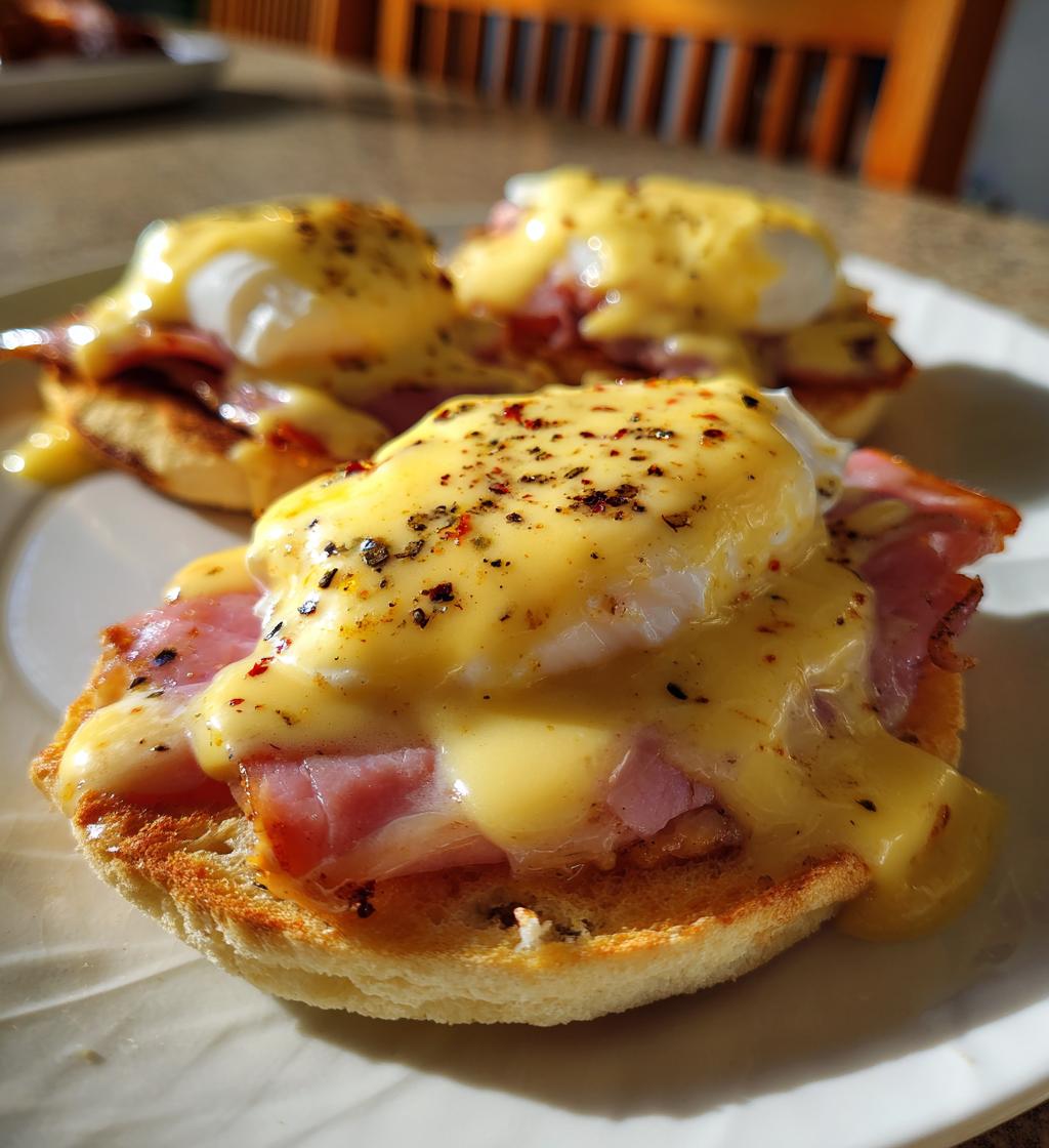Eggs Benedict - detail 1