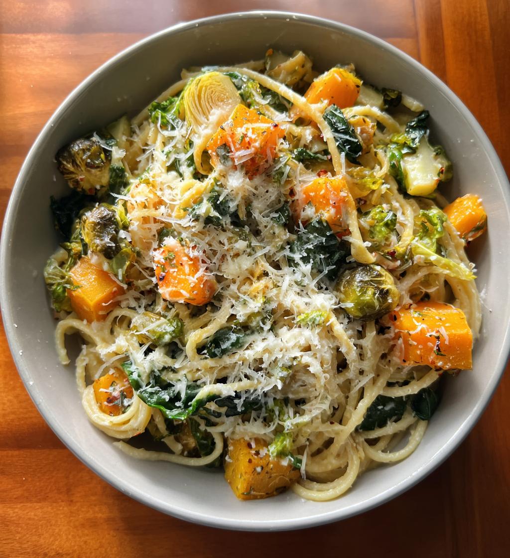 Fall Harvest Pasta - detail 1
