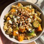 Fall Pasta Salad with Butternut Squash and Brussels