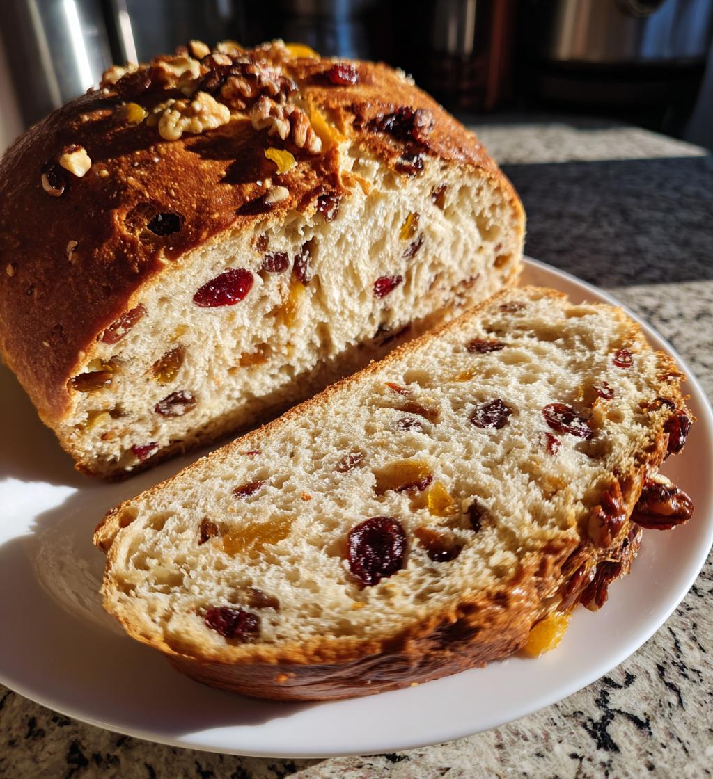 Festive Christmas Bread - detail 1