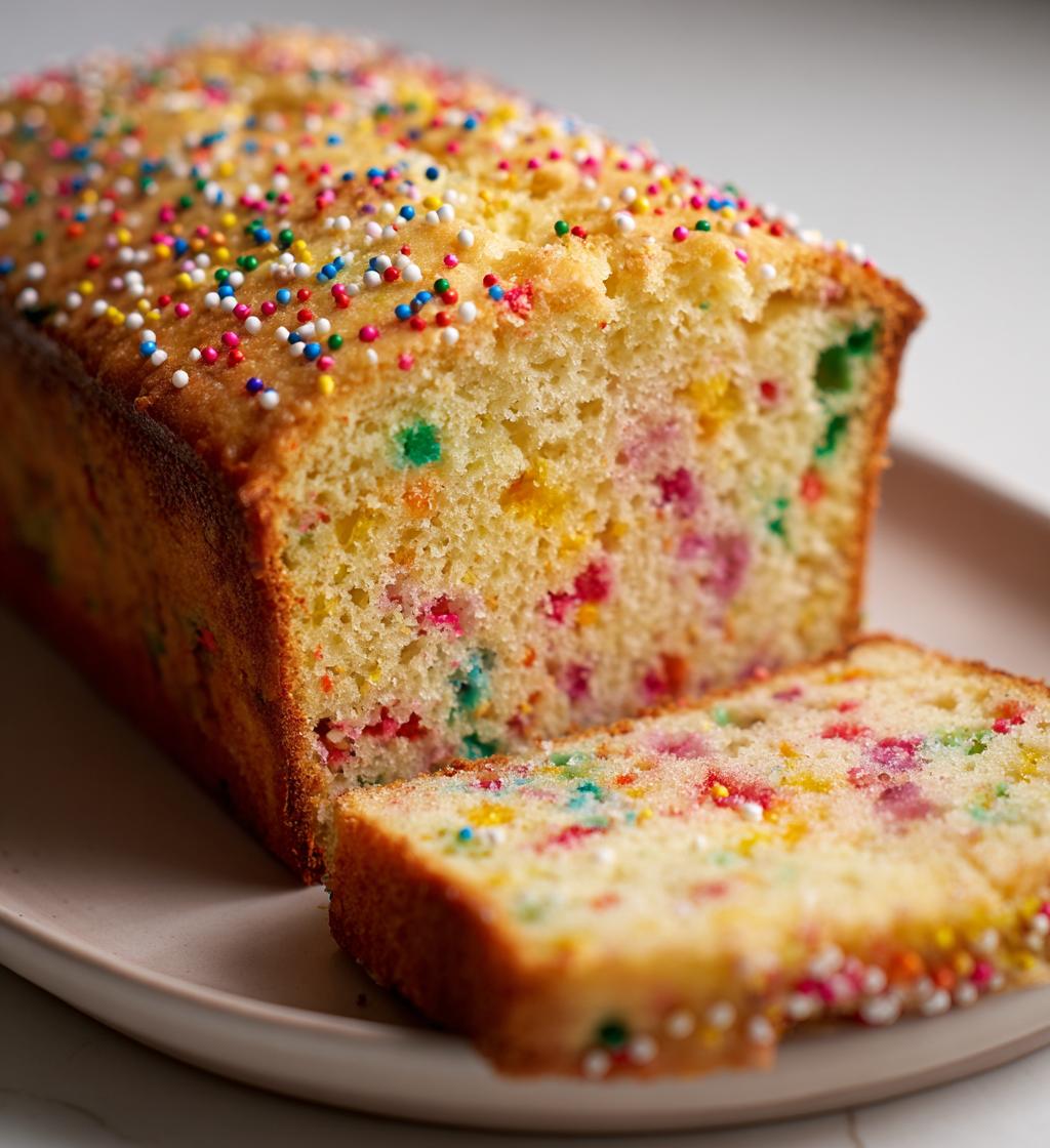Festive Christmas Sprinkle Buttermilk Bread - detail 1