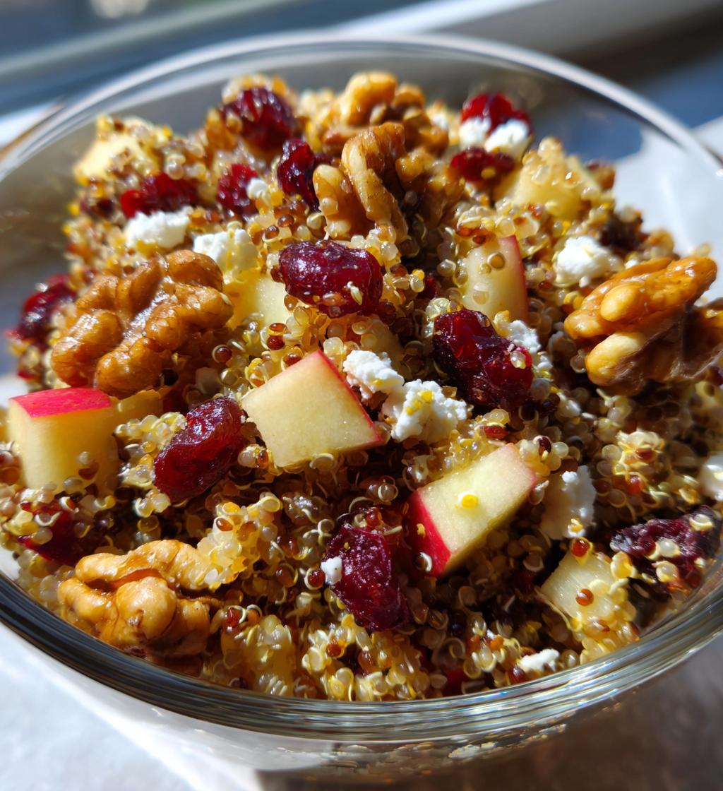 Fresh Quinoa Apple Salad - detail 1