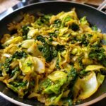 Fried Cabbage with Onion And Garlic