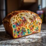 Fruity Pebbles Breakfast Bread