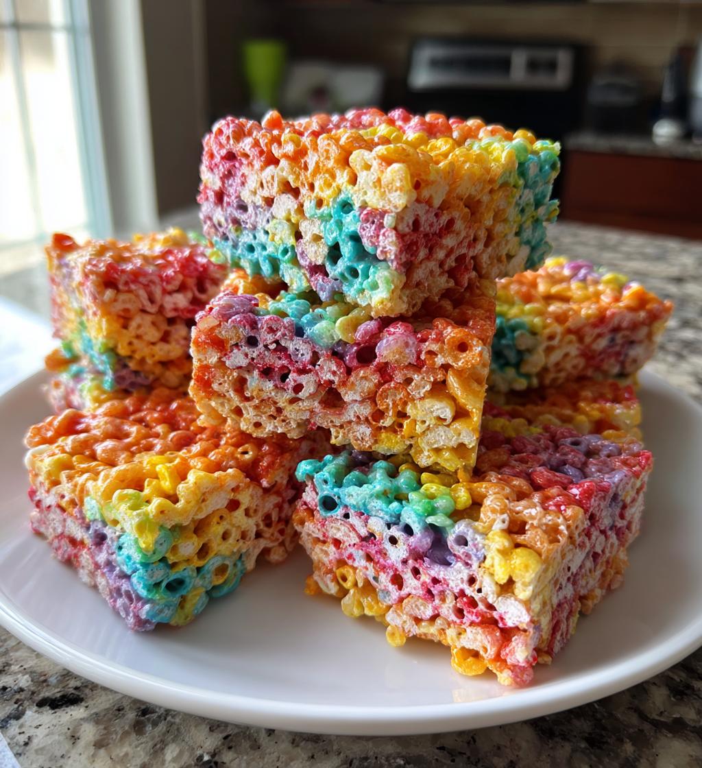 Fruity Pebbles Treats - detail 1