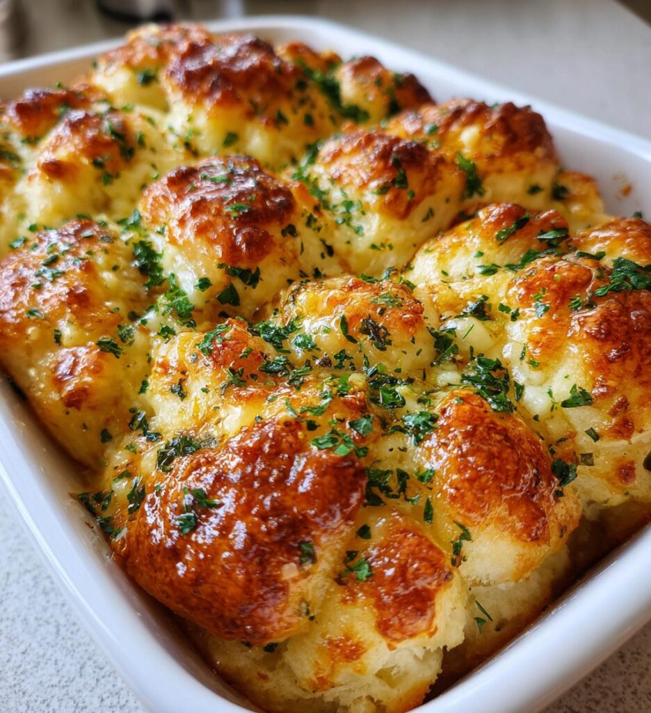Garlic Butter Pull Apart Bread Bites