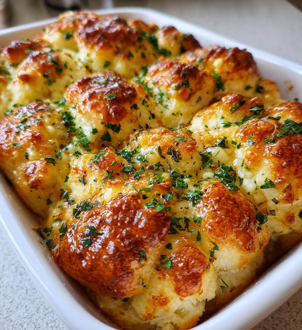 Garlic Butter Pull Apart Bread Bites