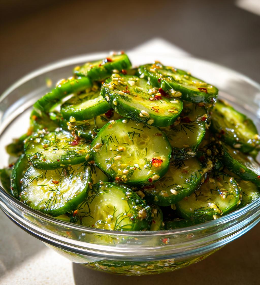 Garlic Dill Cucumbers - detail 1