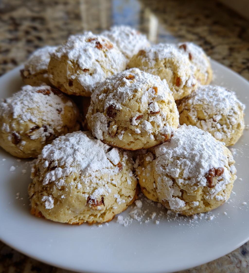 Georgia Okeeffes Pecan Butterballs - detail 1
