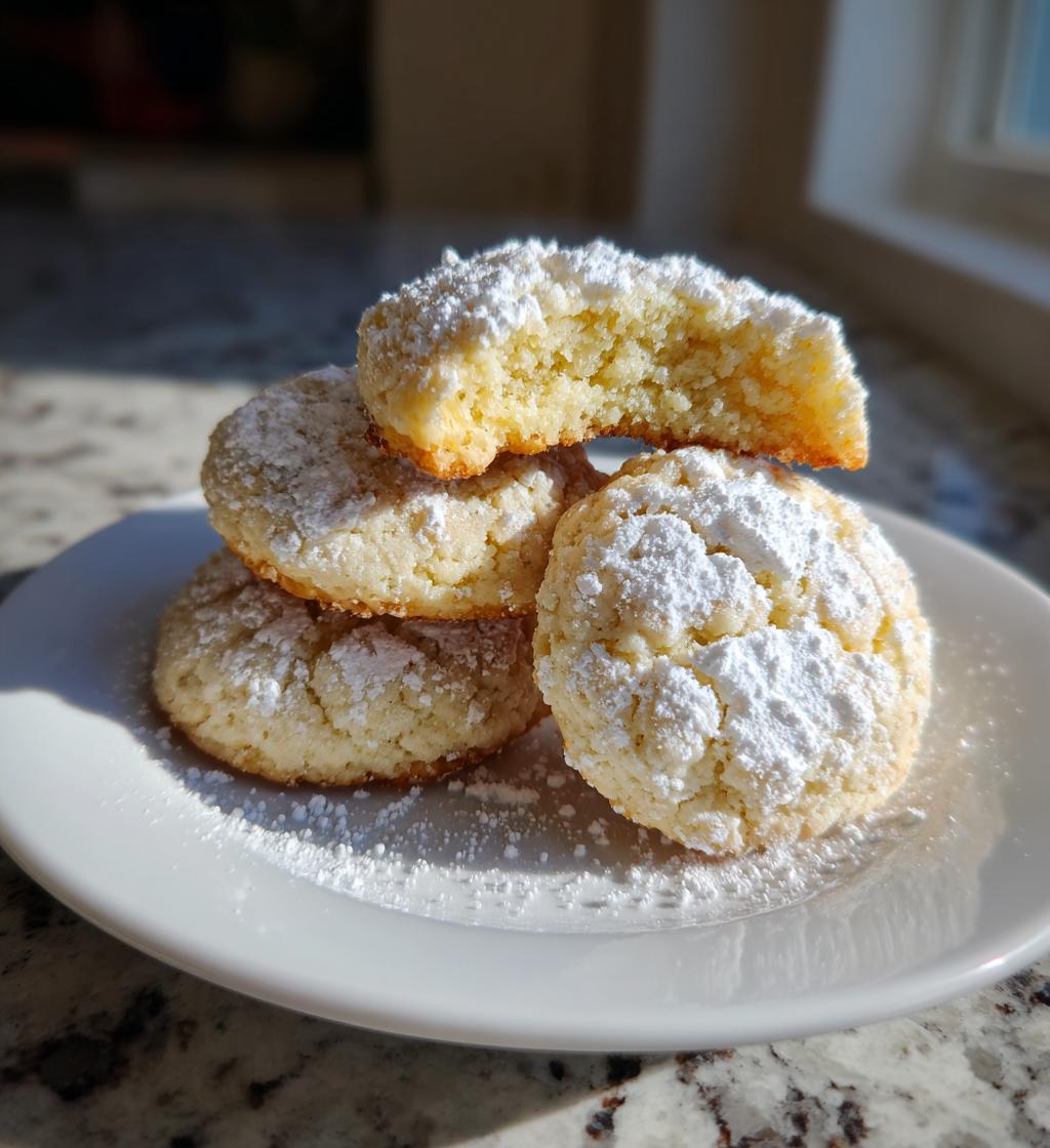Gluten-Free Almond Cloud Cookies