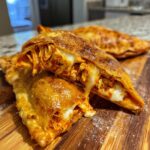 Gooey Buffalo Chicken Pizza Pockets