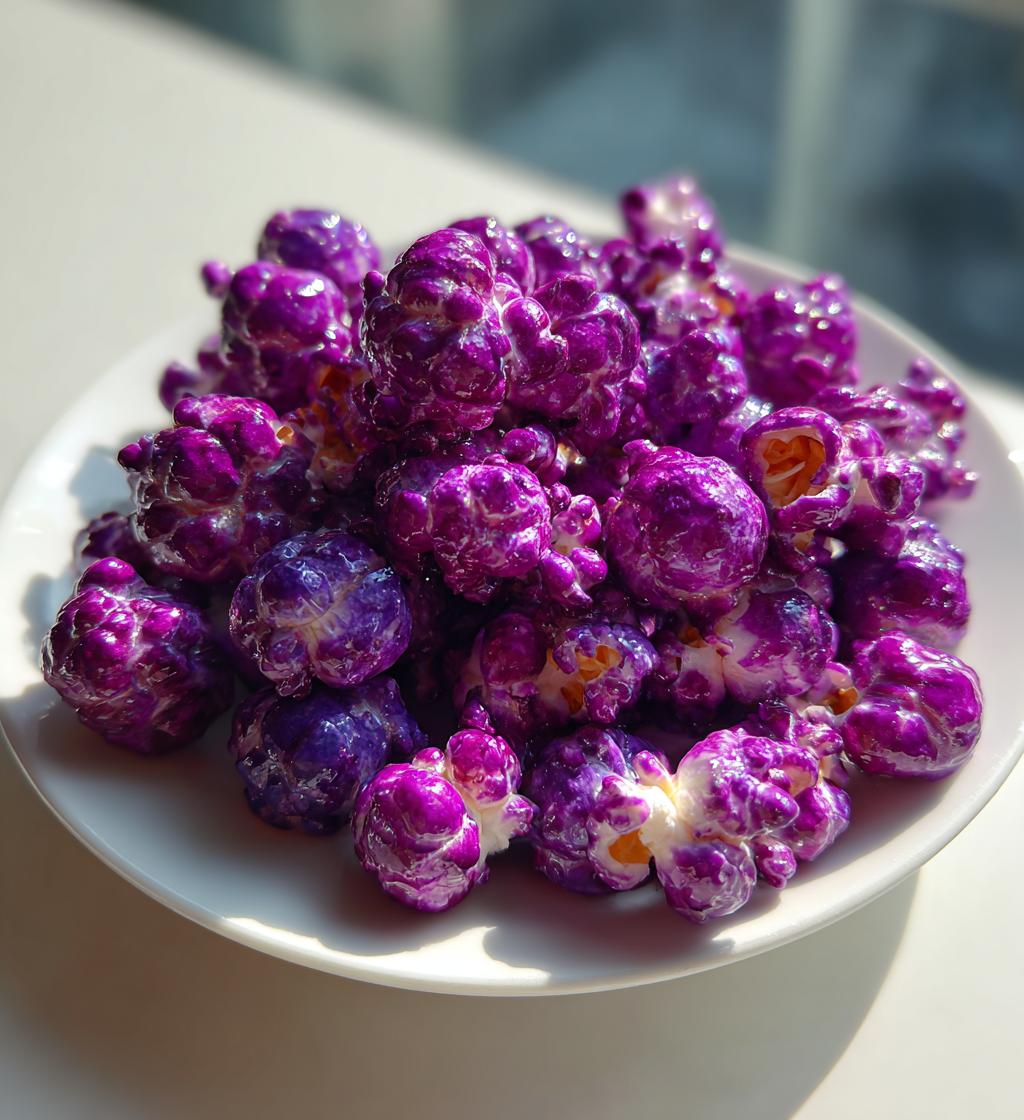 Grape Kool Aid Popcorn - detail 1