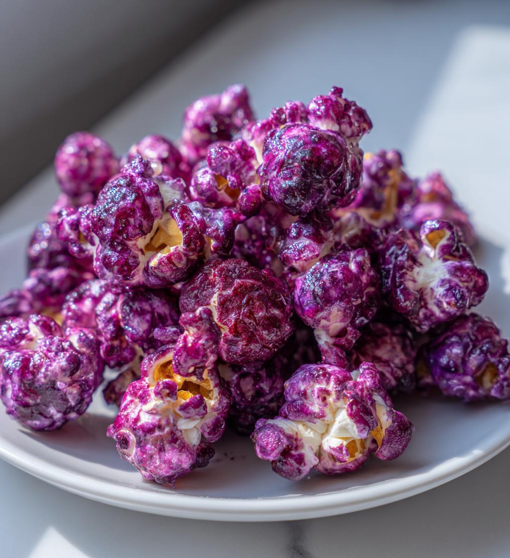 Grape Kool Aid Popcorn