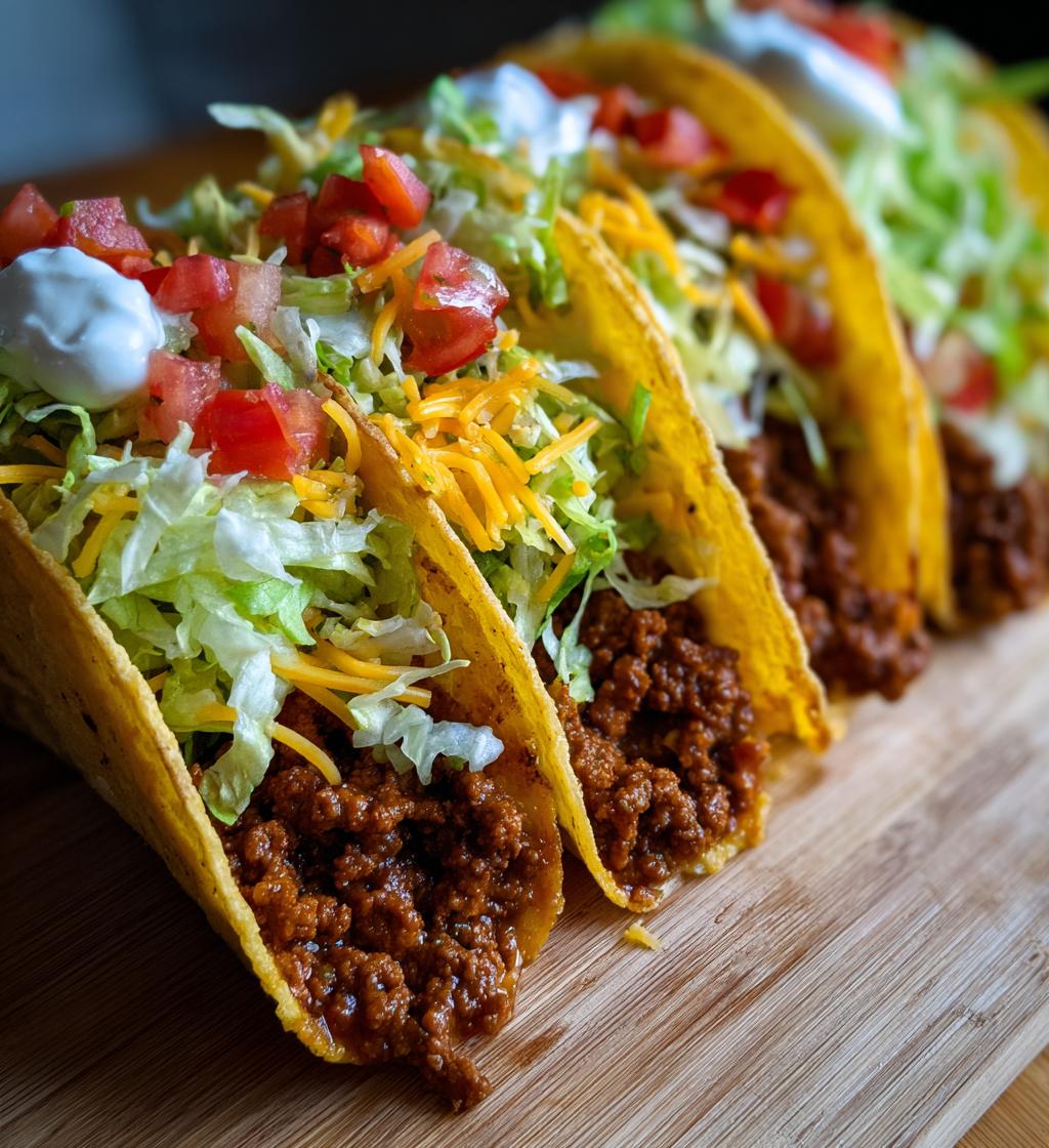 Ground Beef Tacos
