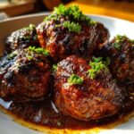 Guinness Gravy Meatballs