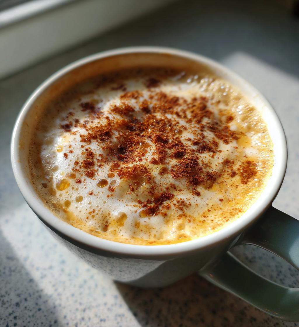 Gut-healing Cinnamon Coconut Latte - detail 1