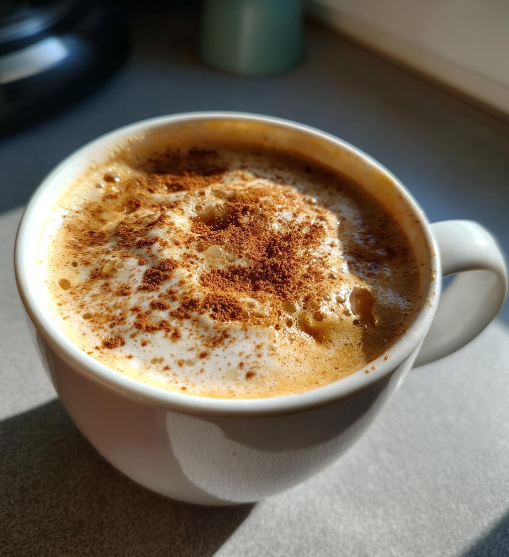Gut-healing Cinnamon Coconut Latte