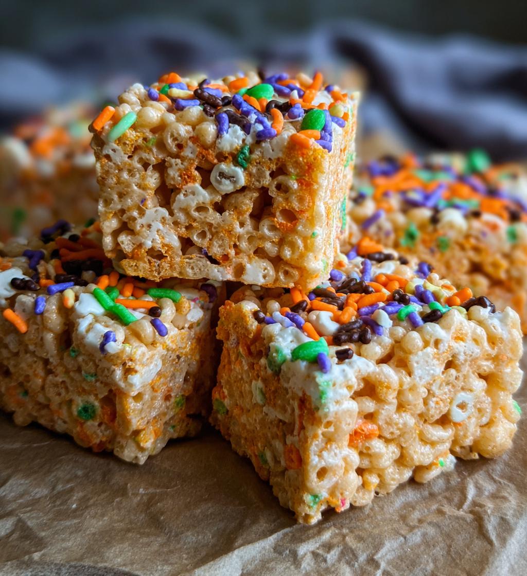 Halloween Rice Krispie Treats - detail 1