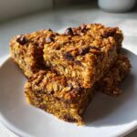 Healthy Banana Oatmeal Bars