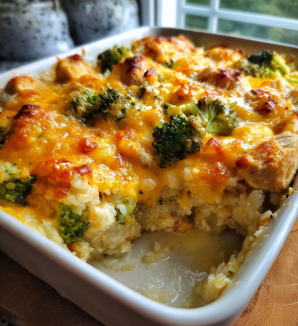 Healthy Chicken Cauliflower Rice Casserole - detail 1