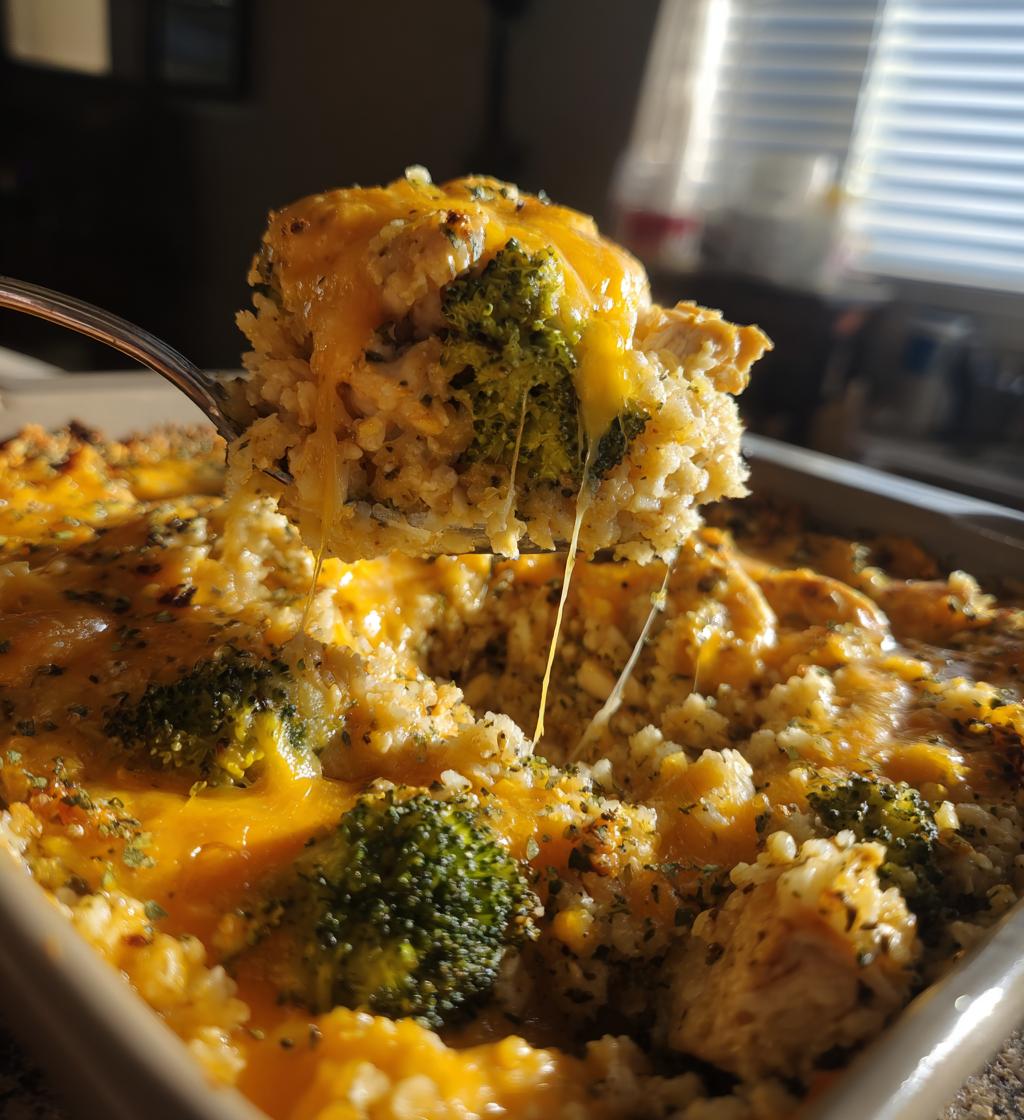 Healthy Chicken Cauliflower Rice Casserole