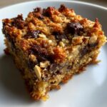 Healthy Chocolate Chip Oatmeal Bars