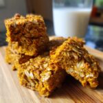 Healthy Pumpkin Oatmeal Bars