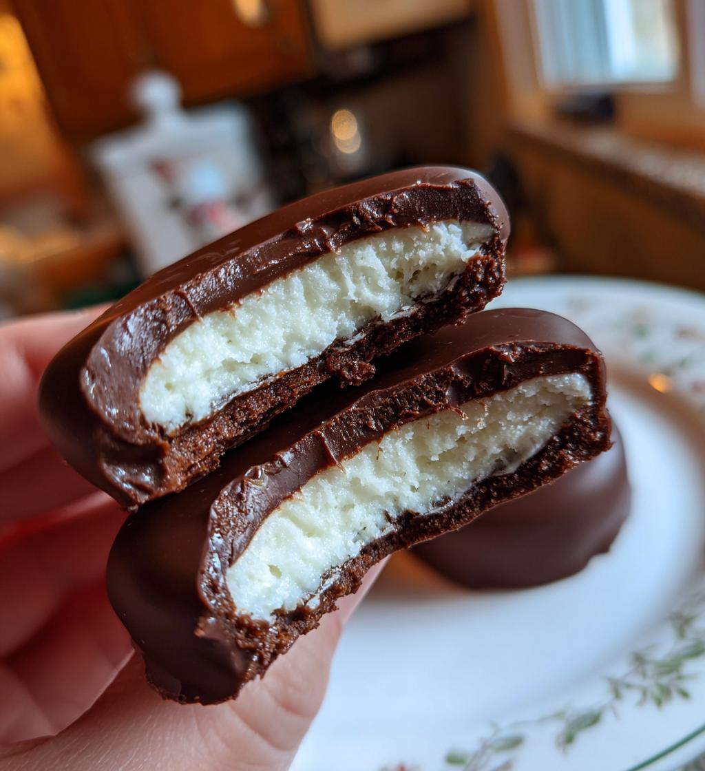 Homemade Peppermint Patties - detail 1