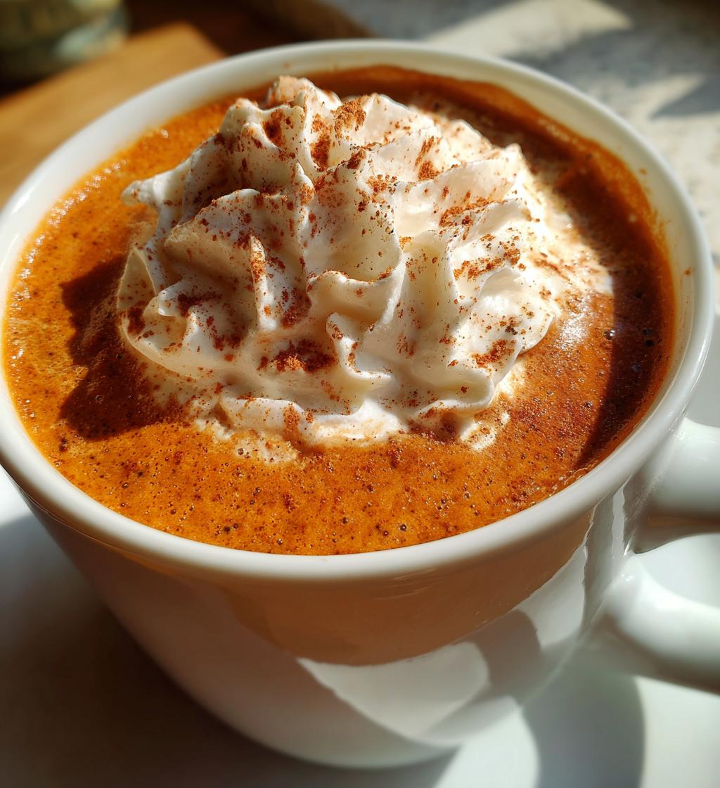 Homemade Pumpkin Spice Hot Chocolate - detail 1