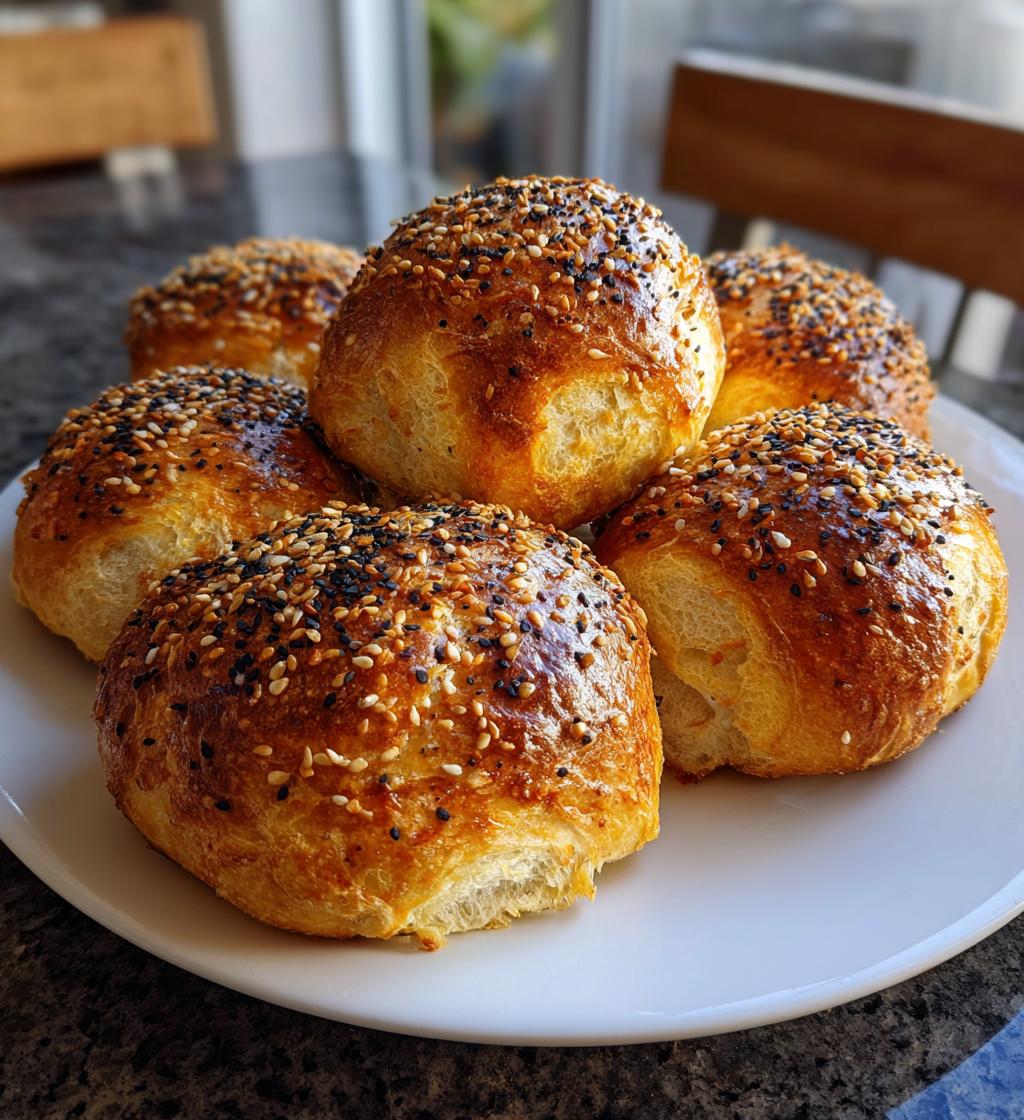 Homemade Seeded Bread Rolls