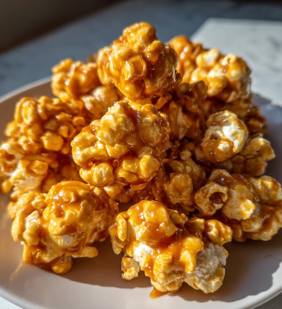 Homemade Werther's Caramel Popcorn Copycat