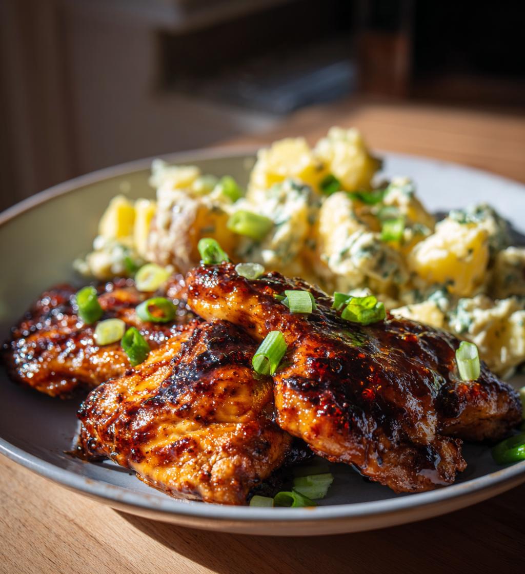 Honey Bbq Chicken Southern Potato Salad - detail 1