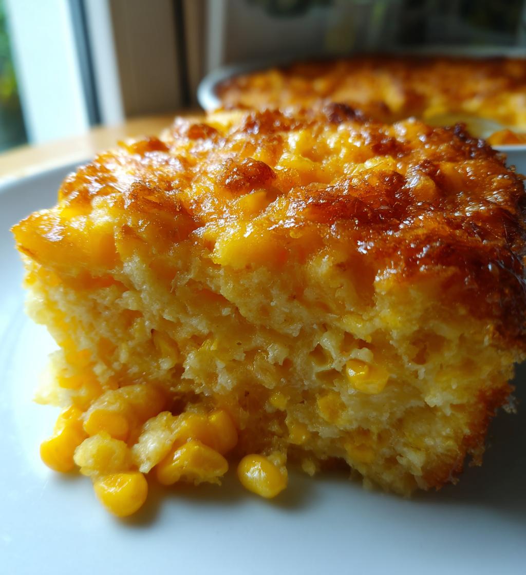 Honey-glazed Corn Casserole - detail 1