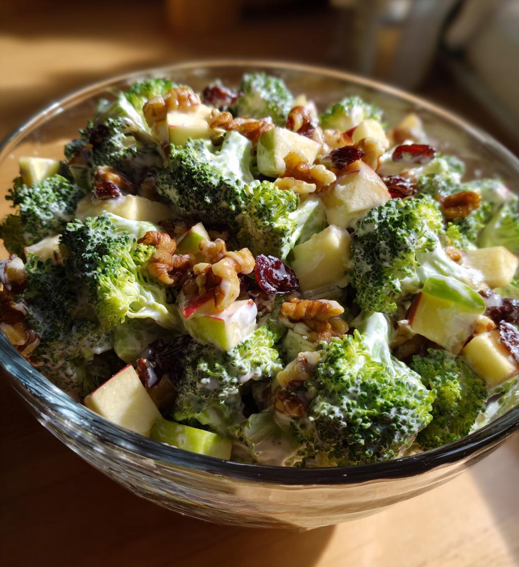 Honeycrisp Apple Broccoli Salad - detail 1