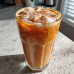 Iced Pumpkin Cream Chai Tea Latte