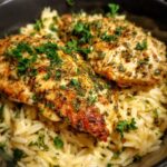 Instant Pot Lemon Herb Chicken with Orzo