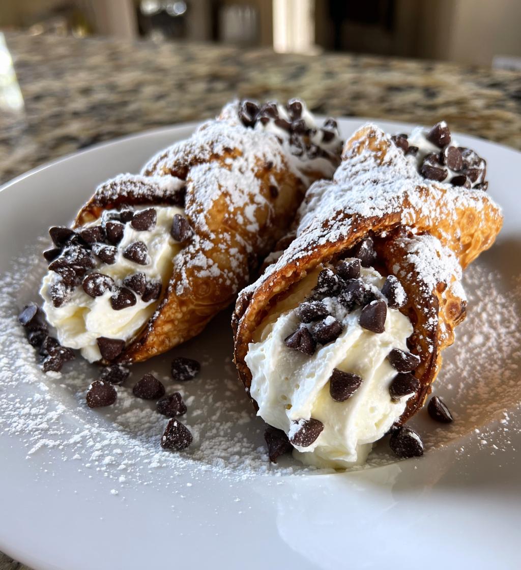 Italian Cannoli Cookies