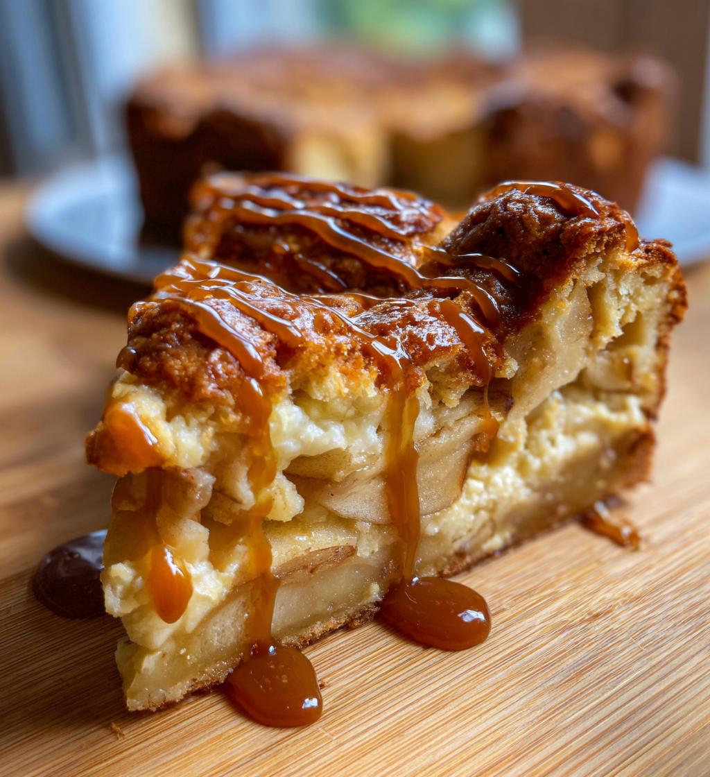 Jamie Oliver Apple Pie Cake with Caramel Sauce - detail 1
