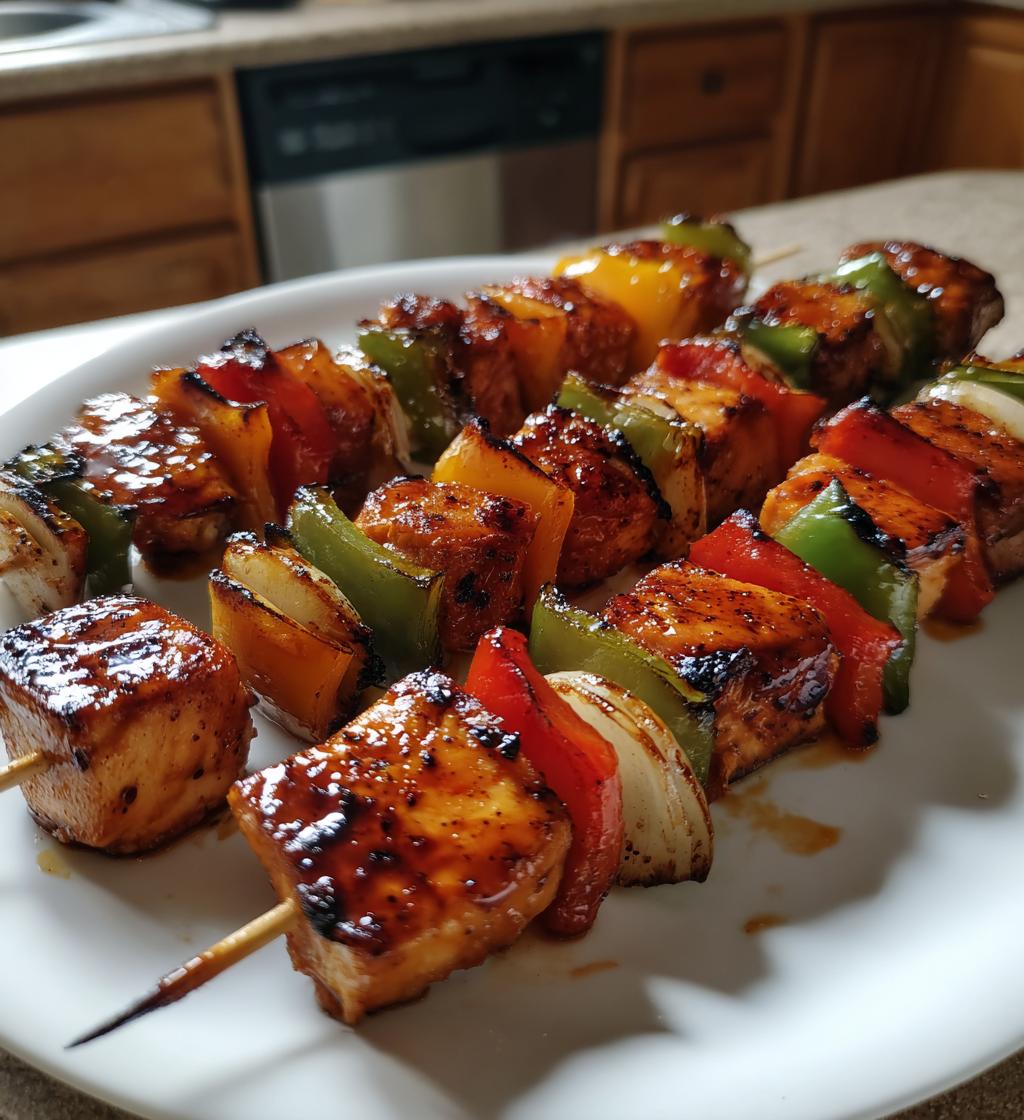 Juicy Teriyaki Chicken Skewers - detail 1