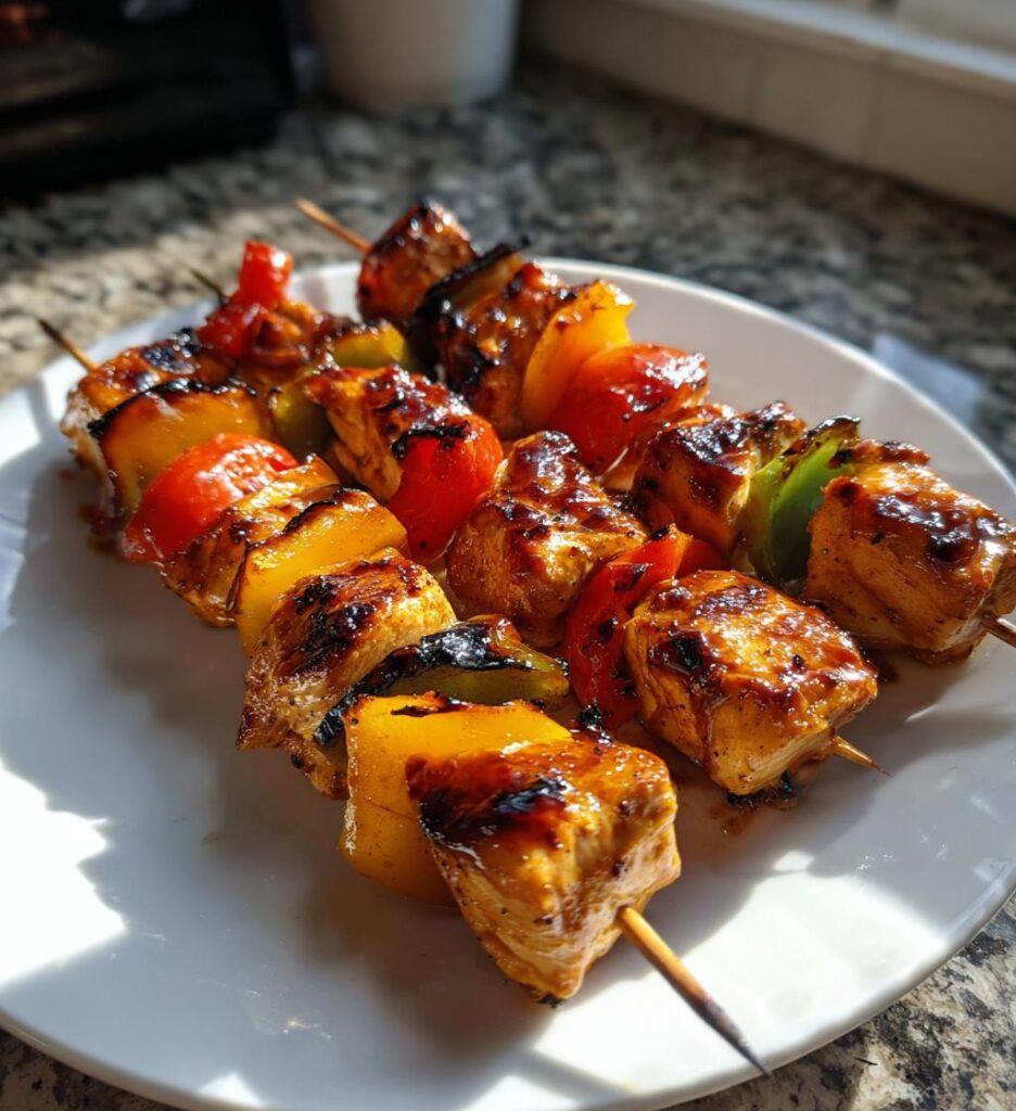 Juicy Teriyaki Chicken Skewers