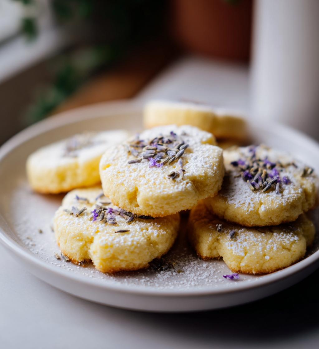Lavender Butter Cookies - detail 1