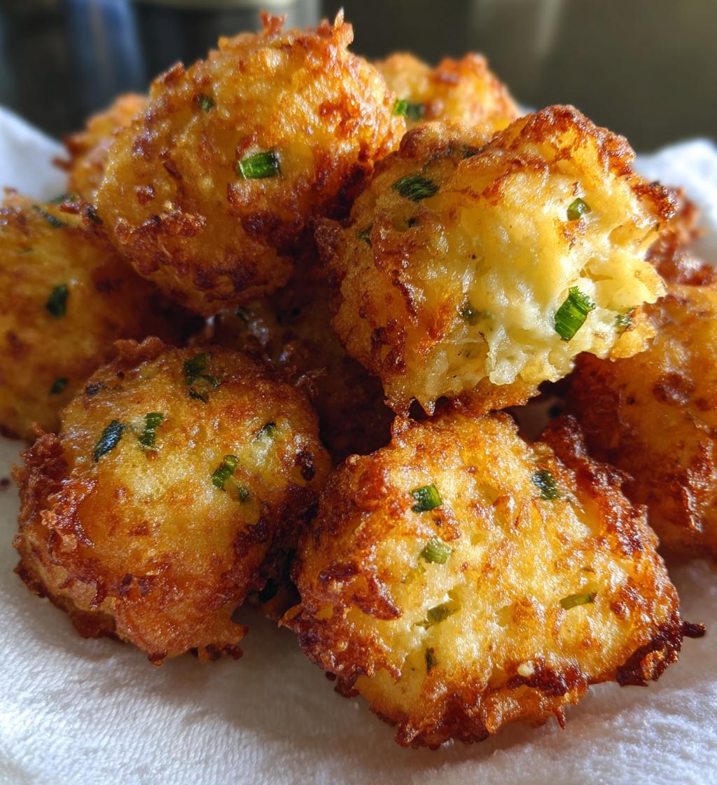 Leftover Mashed Potato Cheese Puffs - detail 1